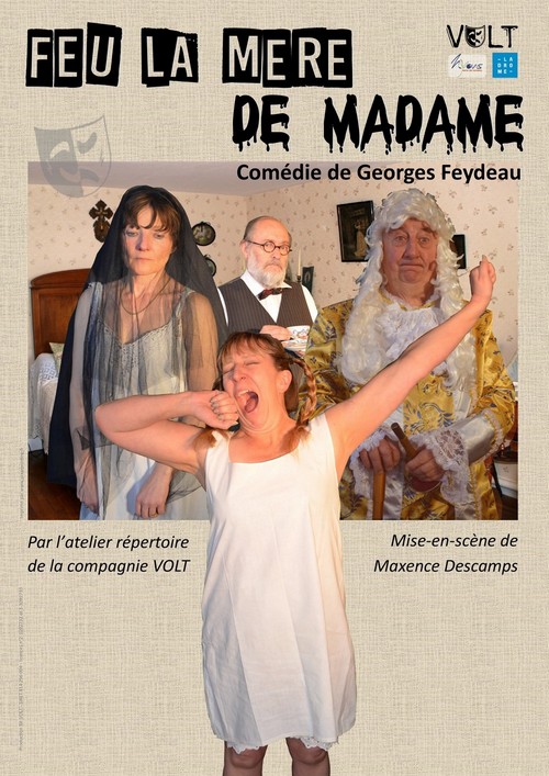 Affiche Feu la Mère de Madame